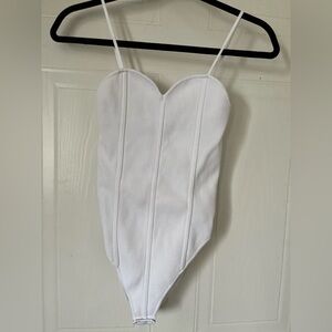 Zara ribbed bodysuit
